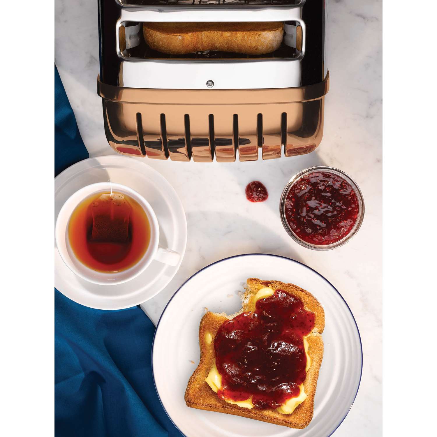 DUALIT | Toaster, NEWGEN, kupfer, 4 Scheiben