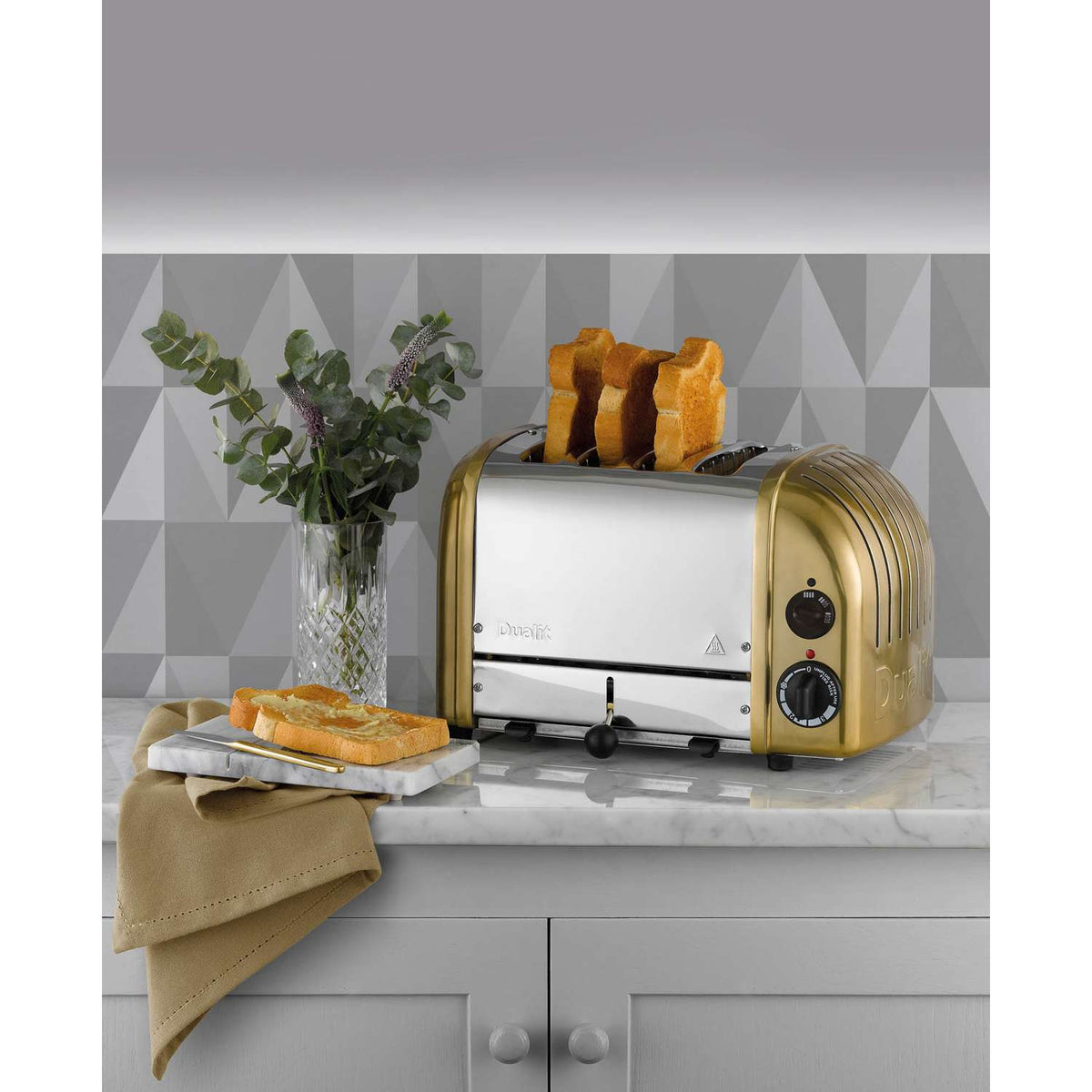 DUALIT | Toaster, NEWGEN, poliert, 4 Scheiben