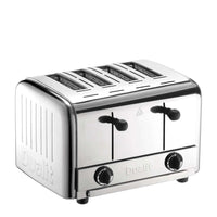 DUALIT | Toaster, GASTRO, schwarz, Pop UP