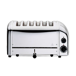 DUALIT | Toaster, NEWGEN, poliert, 6 Scheiben