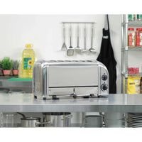 DUALIT | Toaster, NEWGEN, poliert, 6 Scheiben