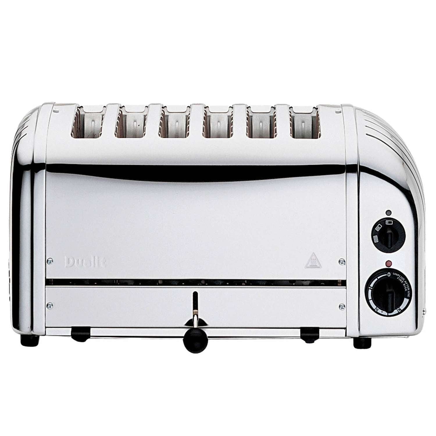 DUALIT | Toaster, CLASSIC, edelstahl, 6 Scheiben