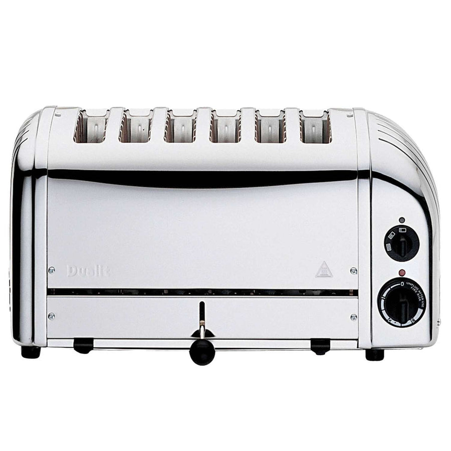 DUALIT | Toaster, CLASSIC, edelstahl, 6 Scheiben