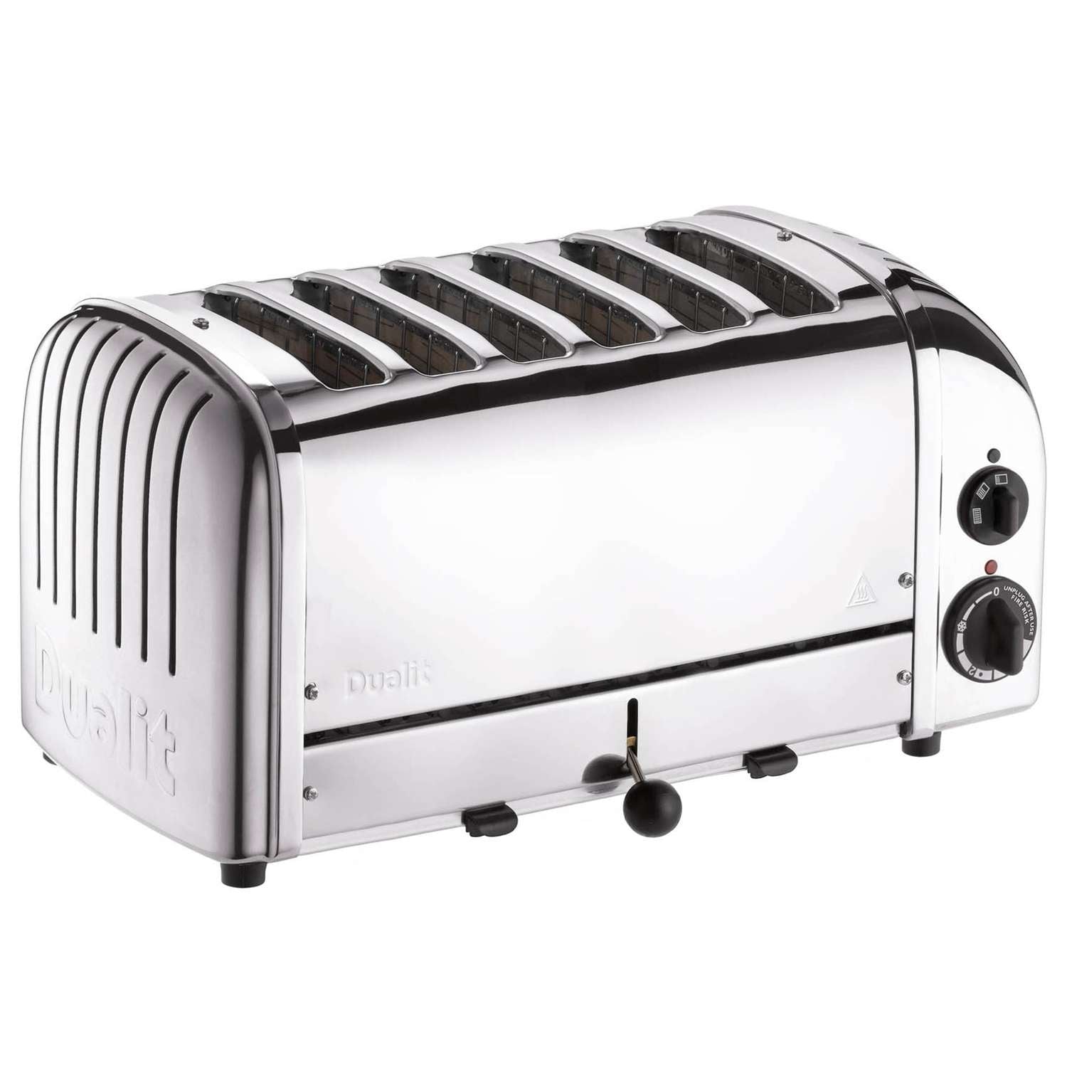 DUALIT | Toaster, CLASSIC, edelstahl, 6 Scheiben