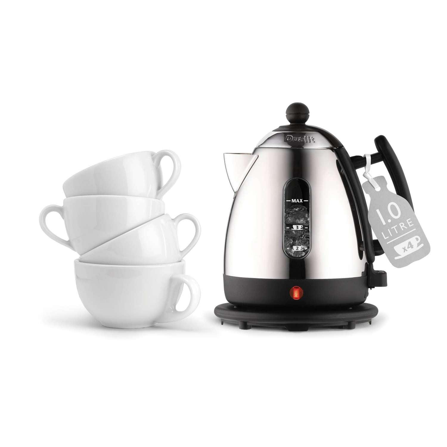 DUALIT | Wasserkocher Mini, LITE, schwarz, 1 L