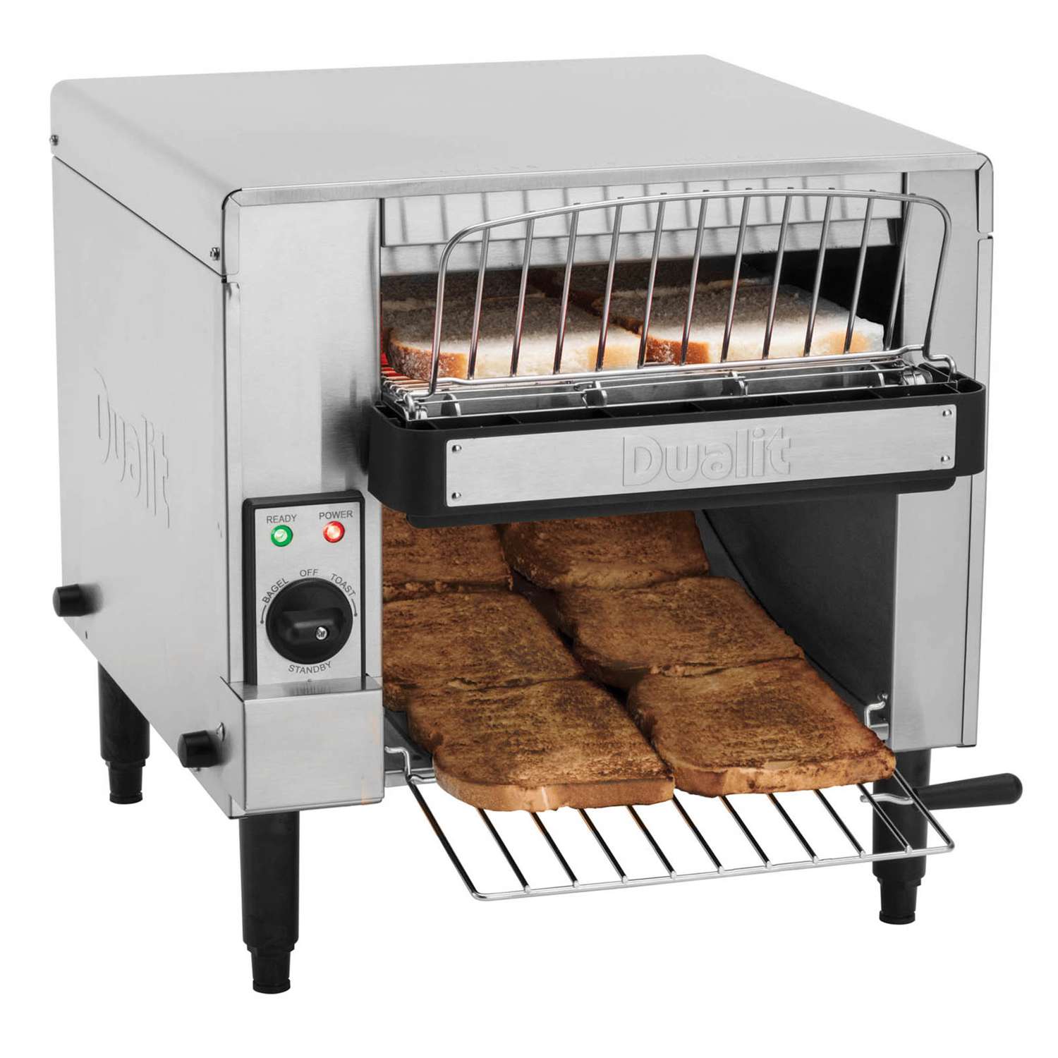 DUALIT | Toaster, GASTRO, schwarz, Durchlauf