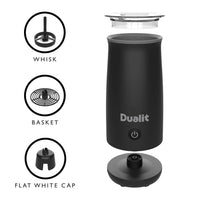 DUALIT | Milchaufschäumer, MILK&CHOCLATE, schwarz