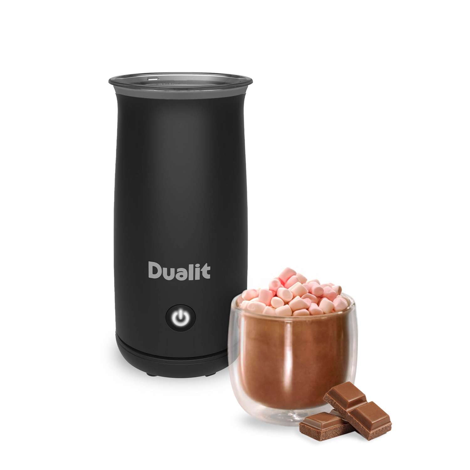 DUALIT | Milchaufschäumer, MILK&CHOCLATE, schwarz
