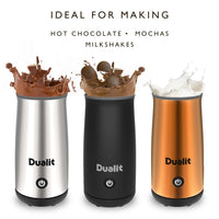 DUALIT | Milchaufschäumer, MILK&CHOCLATE, kupfer