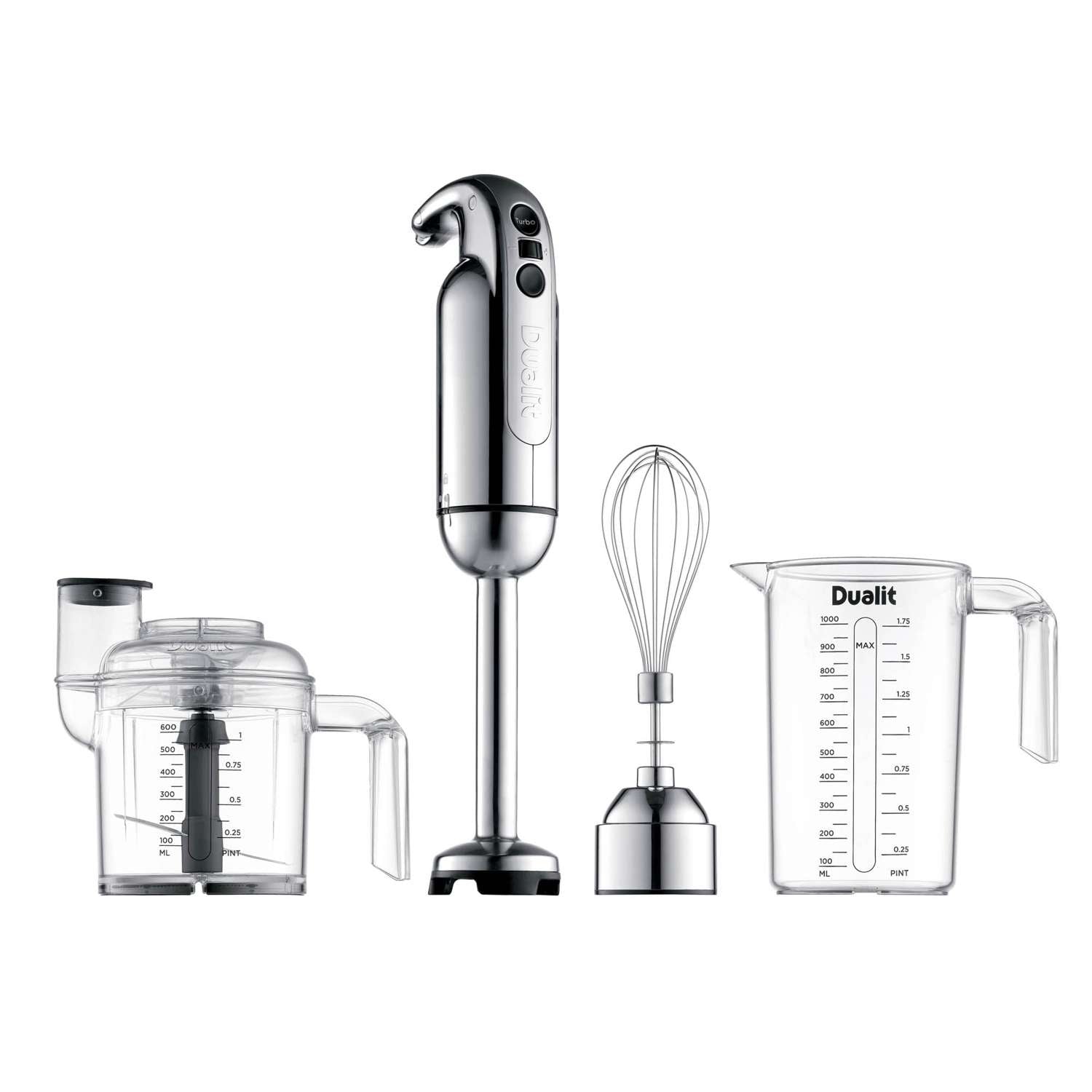 DUALIT | Stabmixer, CLASSIC, poliert