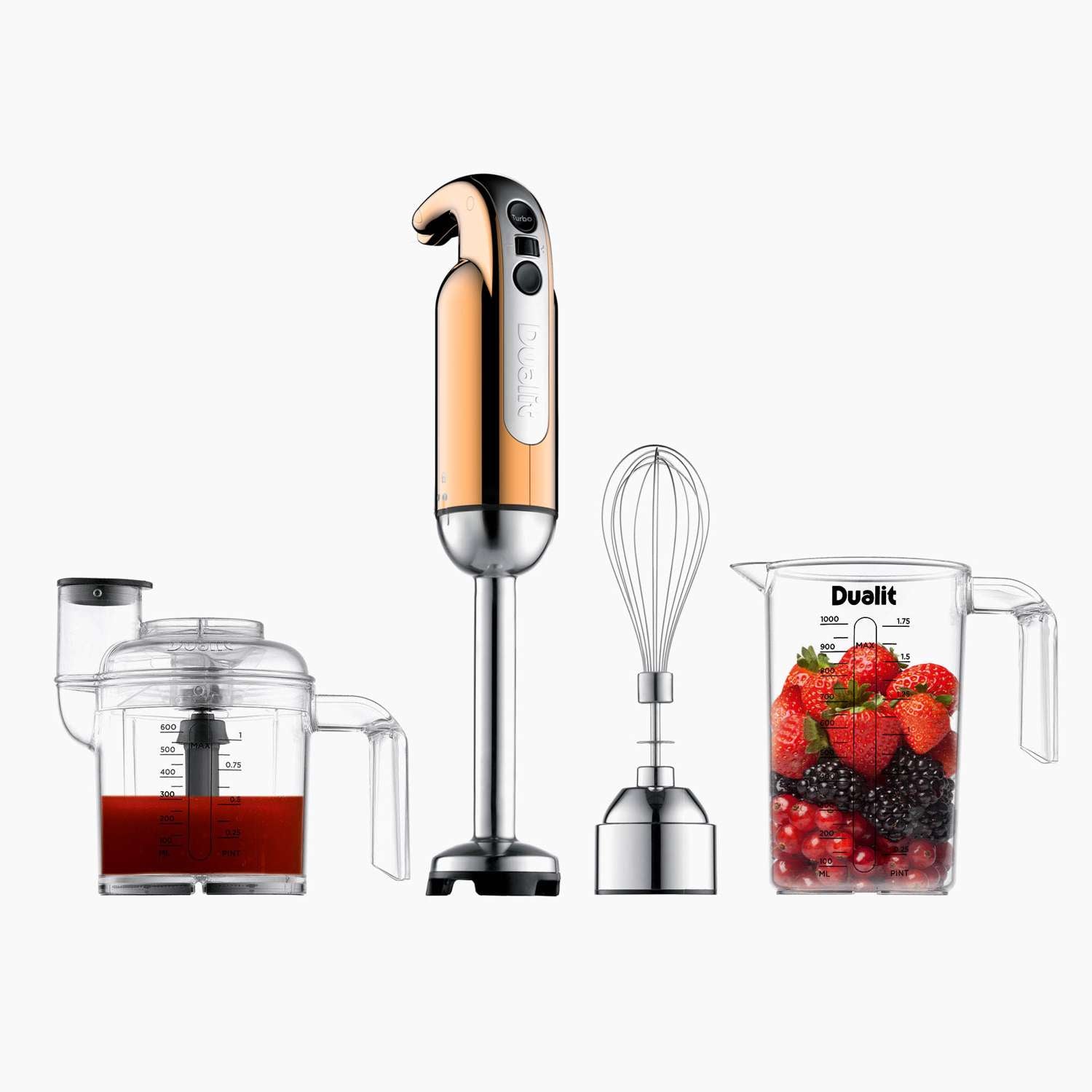DUALIT | Stabmixer, CLASSIC, kupfer