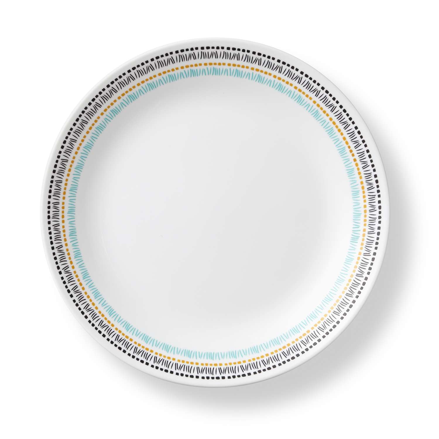 CORELLE | Geschirr, Weiß mit Grafik
