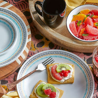 CORELLE | Geschirr, Weiß mit Grafik