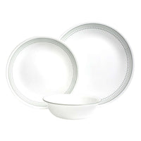 CORELLE | Service, MYSTIC GRAY, weiß
