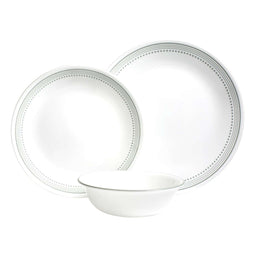CORELLE | Service, MYSTIC GRAY, weiß