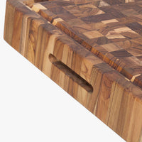 TEAKHAUS | Teakholz-Schneid-& Hackblock, BUTCHER BL
