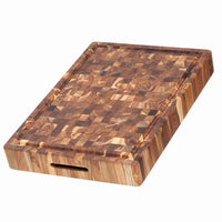 TEAKHAUS | Teakholz-Schneid-& Hackblock, BUTCHER BL