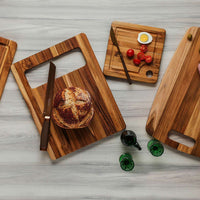 TEAKHAUS | Teakholz-Schneidebrett, MARINE, teak