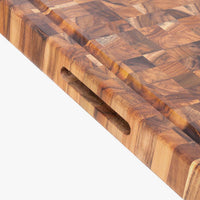 TEAKHAUS | Teakholz-Schneid-& Hackblock, BUTCHER BL