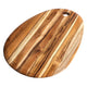 TEAKHAUS | Teakholz-Schneidebrett, oval, OVAL, teak