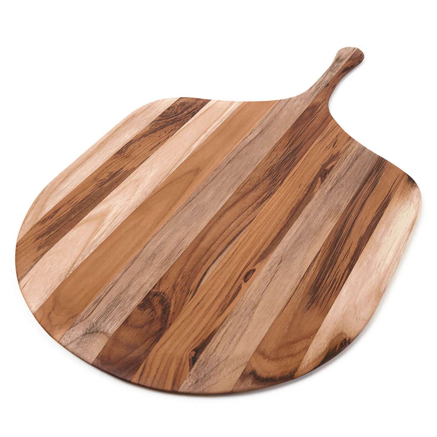TEAKHAUS | Teakholz-Schneidebrett, PIZZA, teak