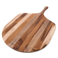 TEAKHAUS | Teakholz-Schneidebrett, PIZZA, teak
