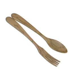 BÉRARD | Salat-Besteck, PARISIEN, olive, 30 cm