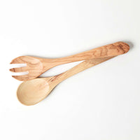 BÉRARD | Salat-Besteck, PROVENCAL, olive, 25 cm