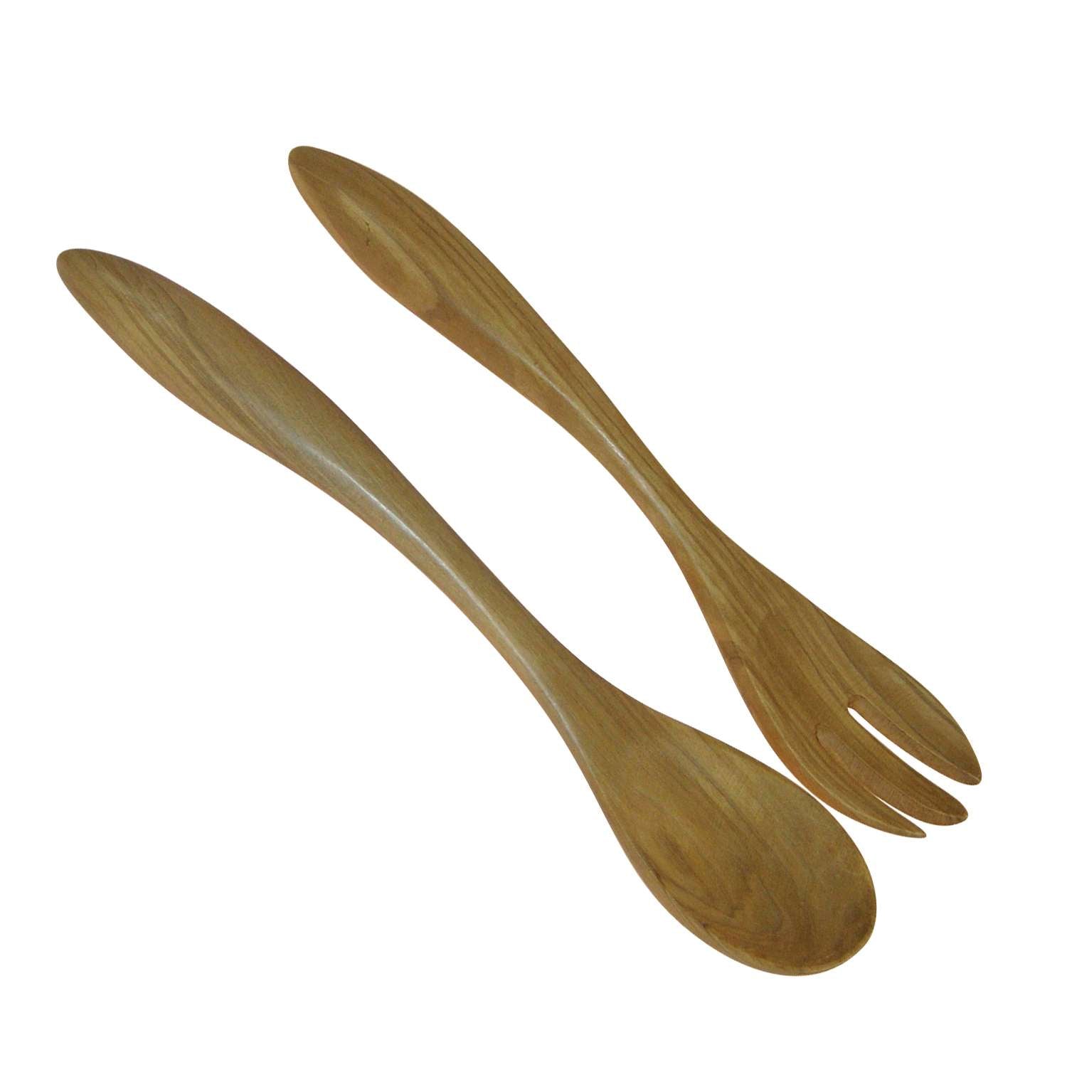 BÉRARD | Salat-Besteck, TERRA, olive, 30 cm