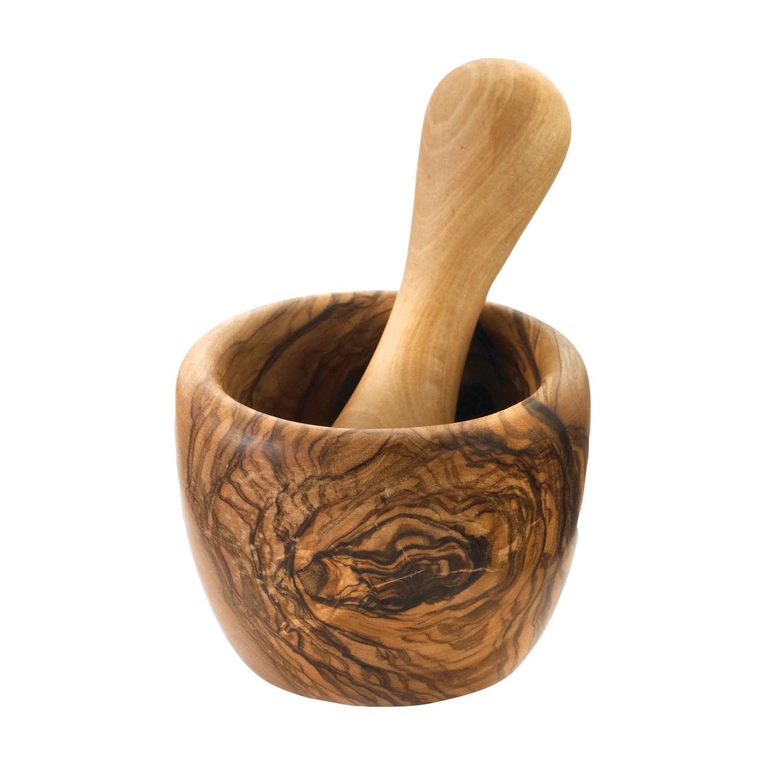 BÉRARD | Mörser mit Stößel, olive, Ø 7 cm