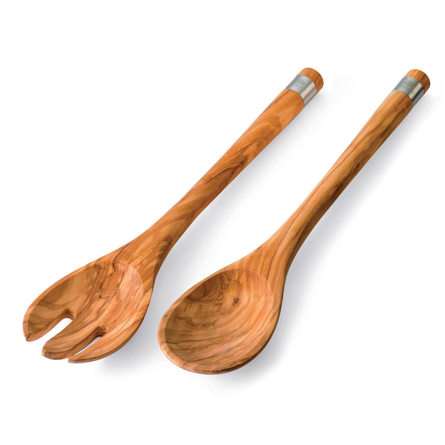 BÉRARD | Salat-Besteck, ACERO, olive, 30 cm