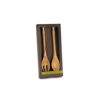 BÉRARD | Salat-Besteck, ACERO, olive, 30 cm