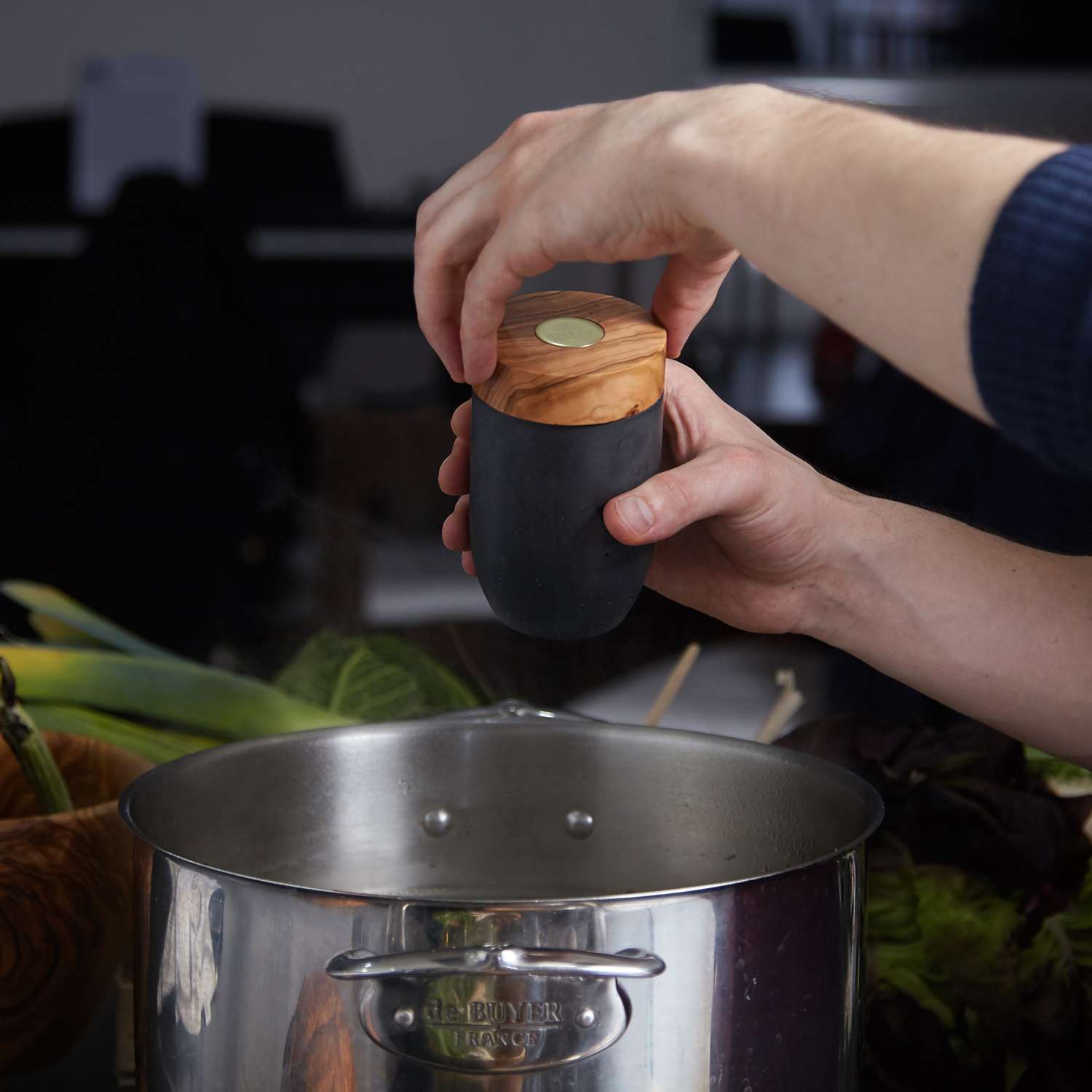 BÉRARD | Salz- und Pfeffermühle, MILLINARI, olive,