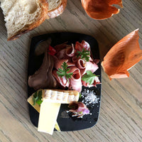 BÉRARD | Schneidbrett M, HOLZFASER, schwarz, 23 cm
