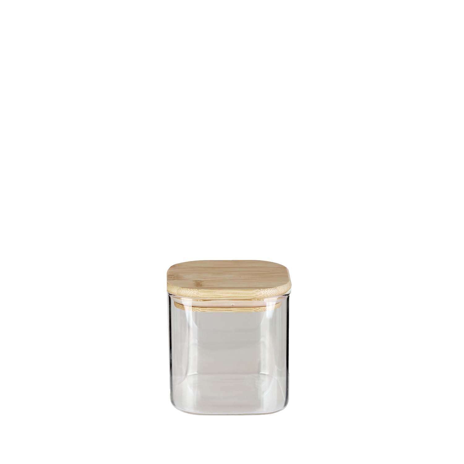 BÉRARD | Vorratsglas, quadr., klar, 650 ml