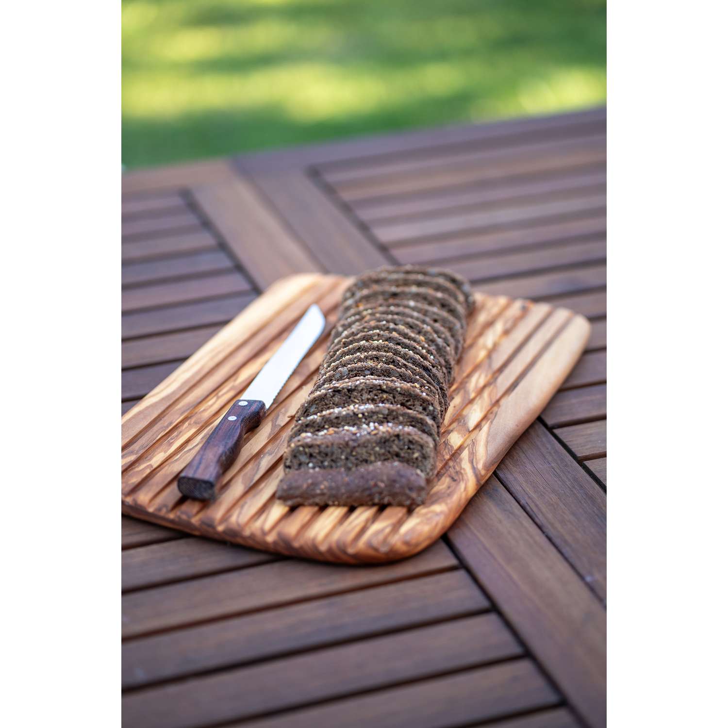 BÉRARD | Brotschneidebrett, braun, 1,5 cm