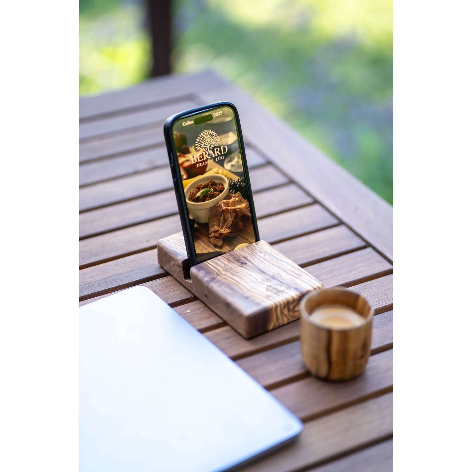 BÉRARD | Smartphone Halter, holz, 8,5 cm