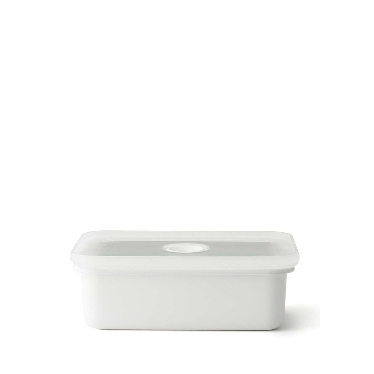 HONEYWARE | Enamel tins, vacuum sealed, white, 740 ml