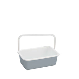 HONEYWARE | Enamel jars, COLOR LINE, gray, 420 ML