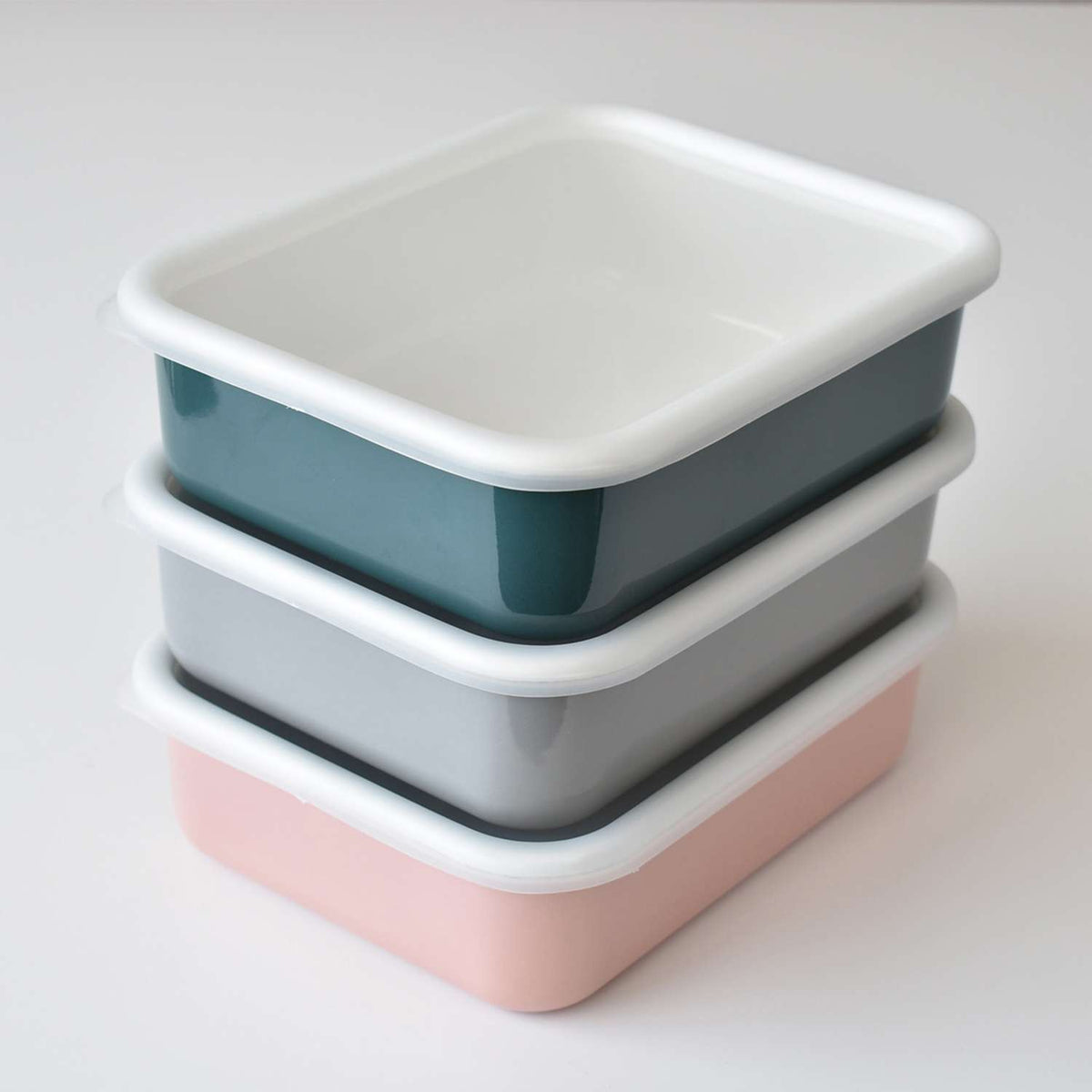 HONEYWARE | Enamel jars, COLOR LINE, pink, 740 ML