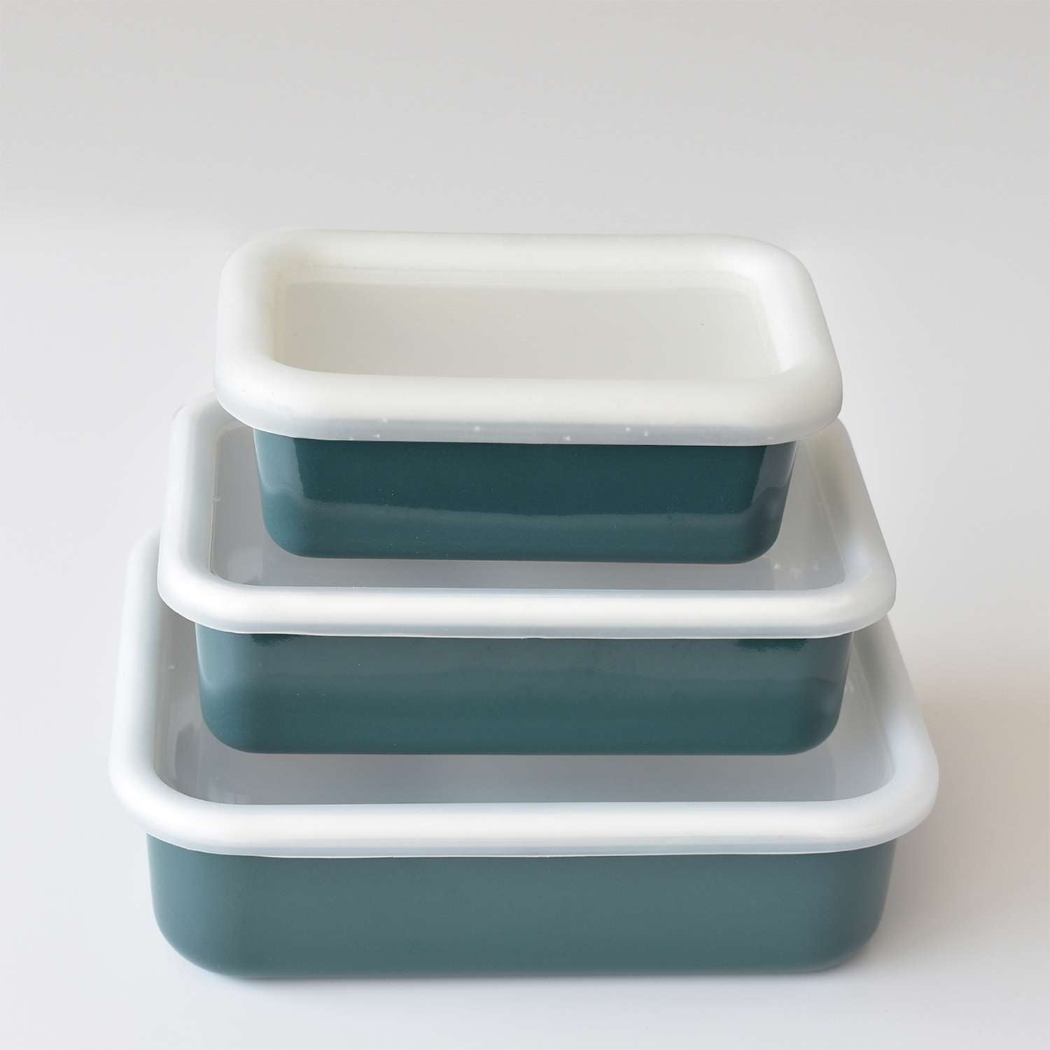 HONEYWARE |  Emailledosen, COLOR LINE, blau, 420 ml