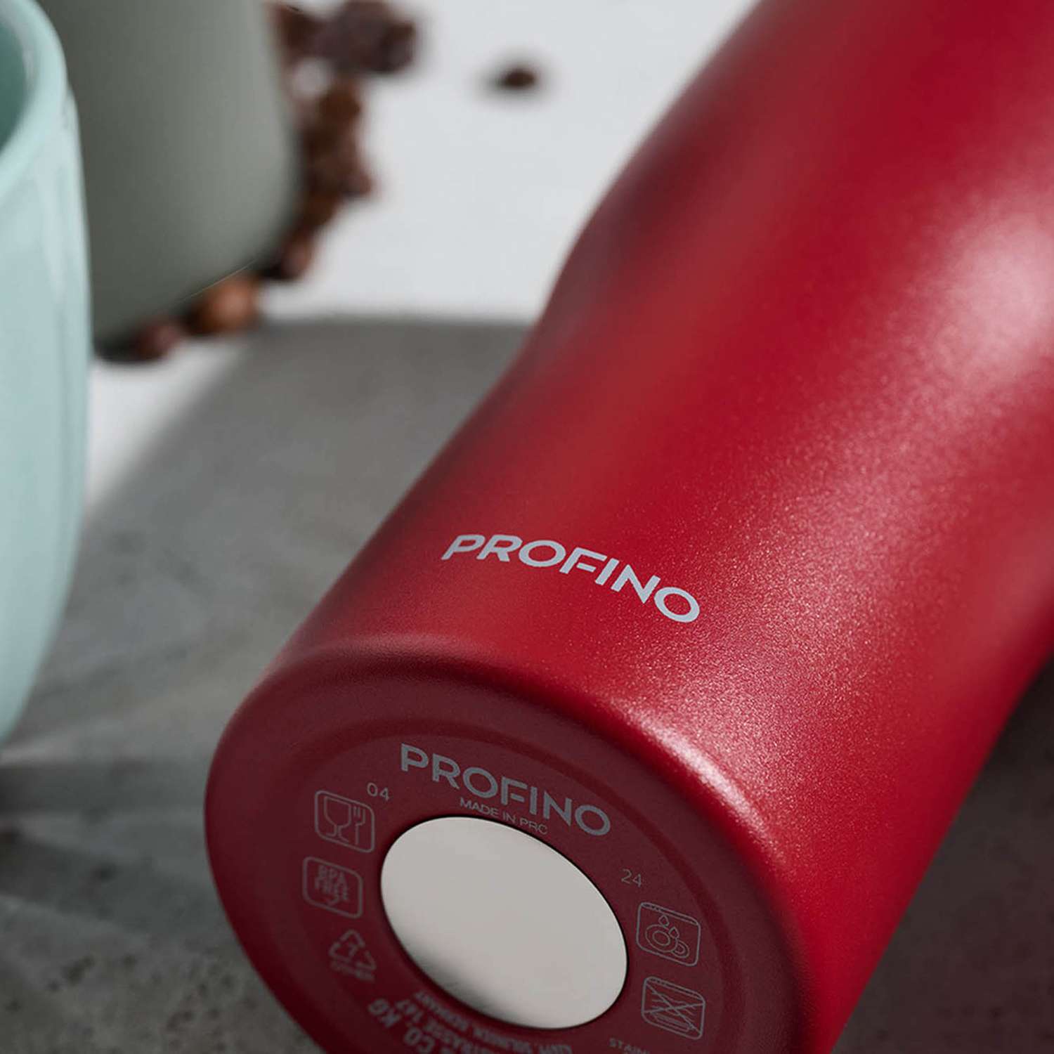 PROFINO | Thermobecher, BARISTA, burgund