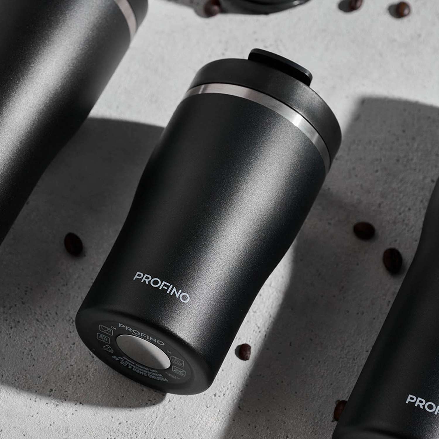 PROFINO | Thermobecher, BARISTA, schwarz