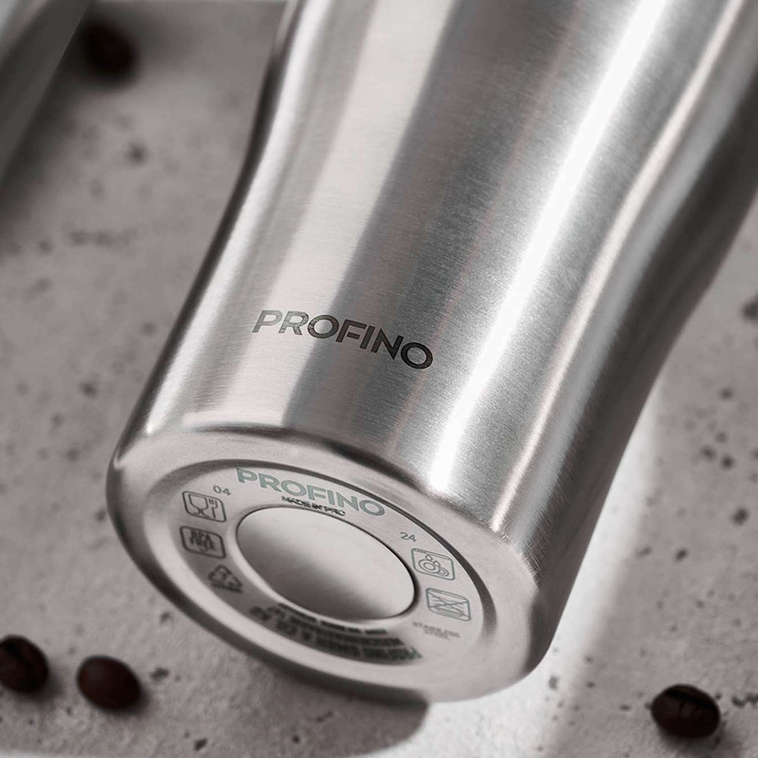 PROFINO | Thermobecher, BARISTA, edelstahl