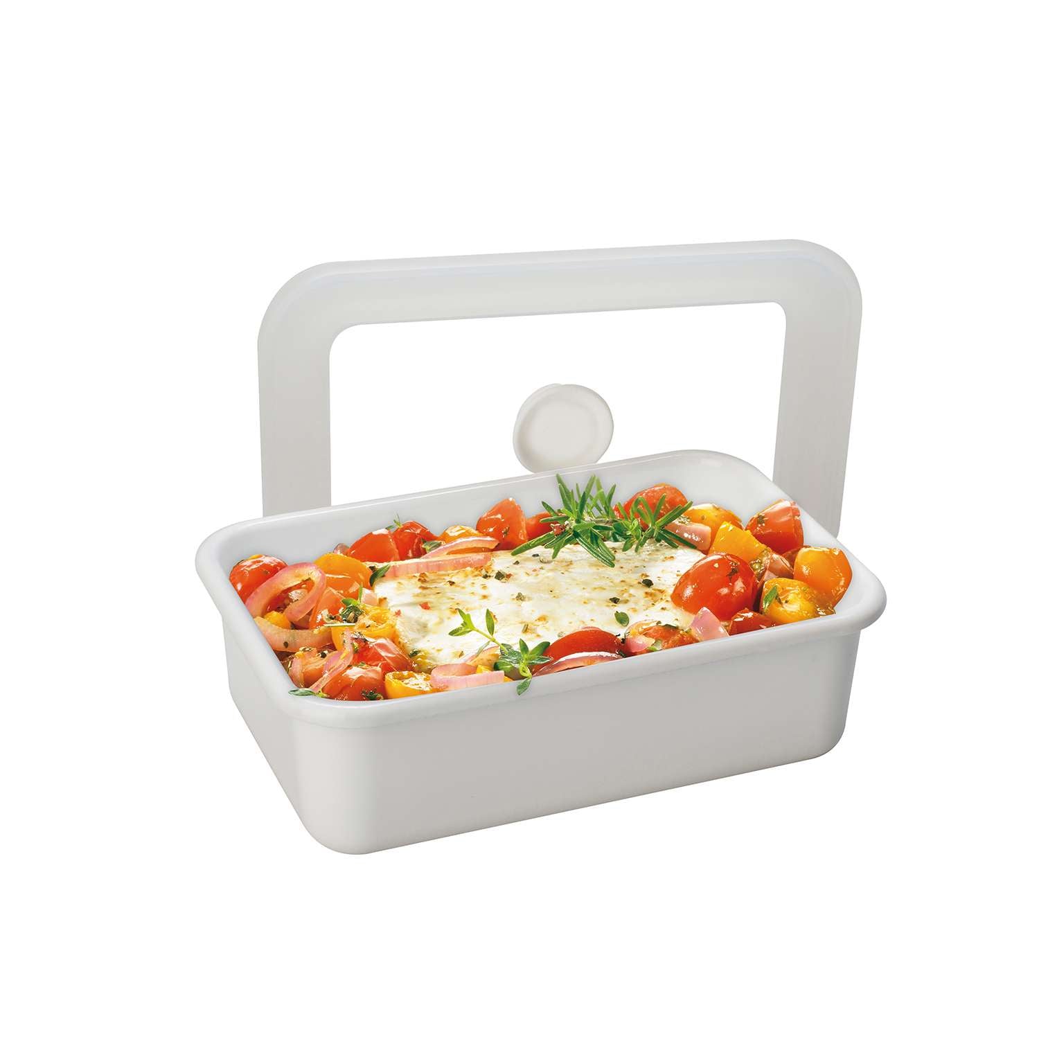 HONEYWARE |  Emailledosen, VAKUUM, weiß, 740 ml