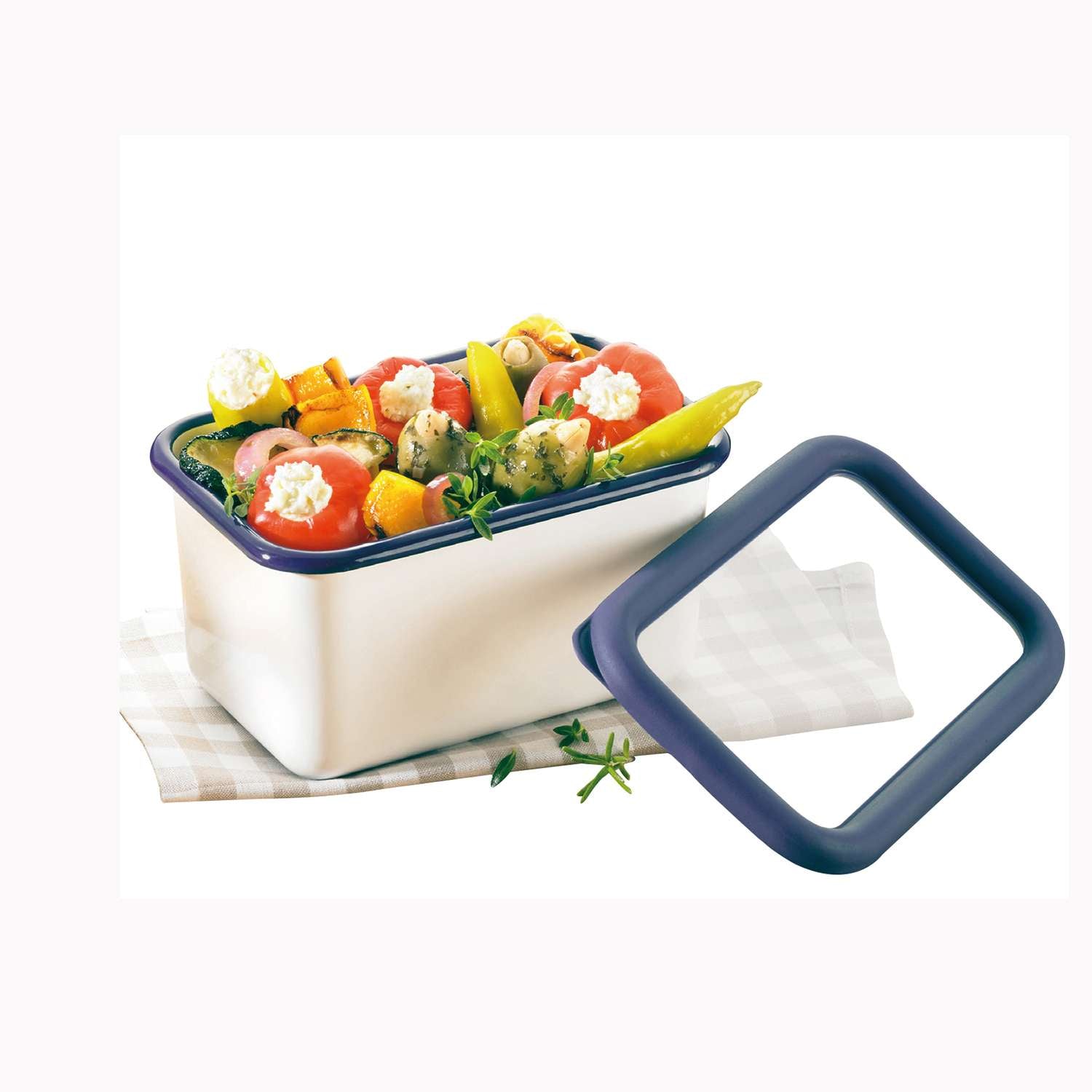 HONEYWARE |  Emailledosen, CLASSIC, dunkelblau