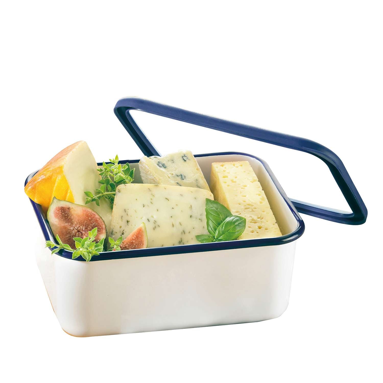 HONEYWARE |  Emailledosen, CLASSIC, dunkelblau