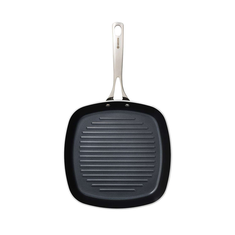 KYOCERA | Keramik-Grillpfanne, CERAMIC, schwarz, 26 cm