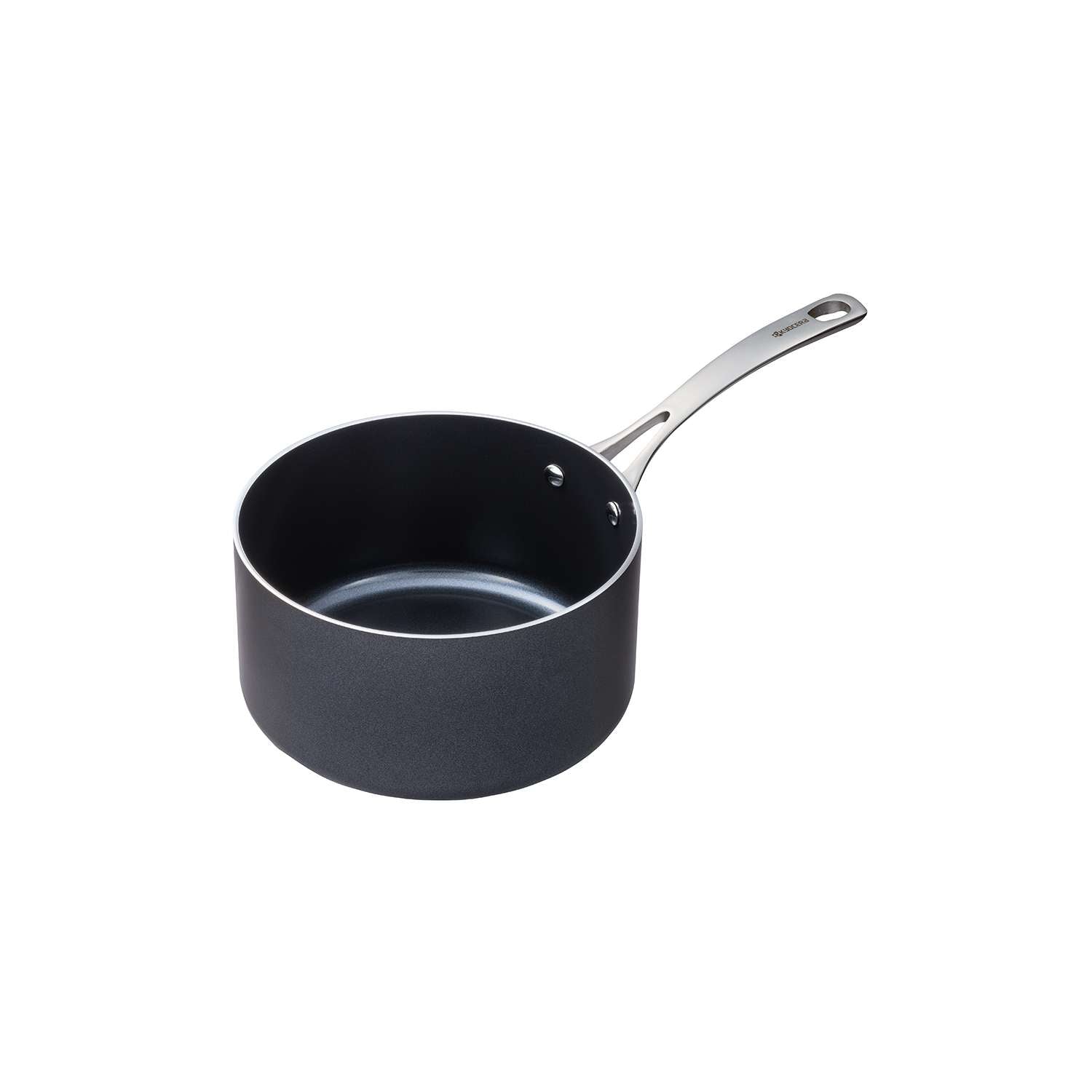 KYOCERA | Kochtopf, CERAMIC, schwarz, Pfanne: Alumi