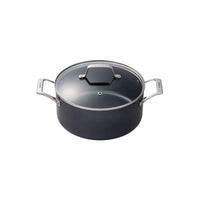 KYOCERA | Kochtopf, CERAMIC, schwarz, Pfanne: Alumi